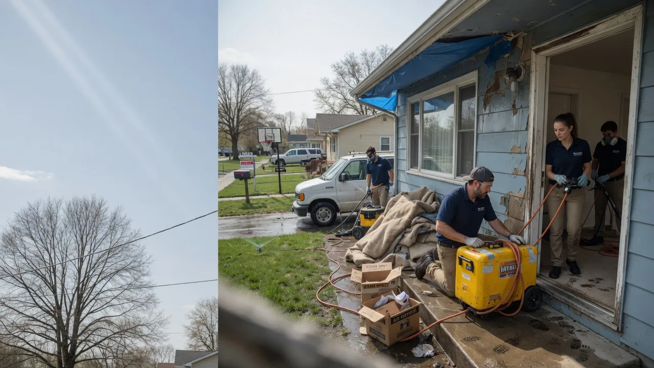 Basement Flood Cleanup in Burton, MI near me